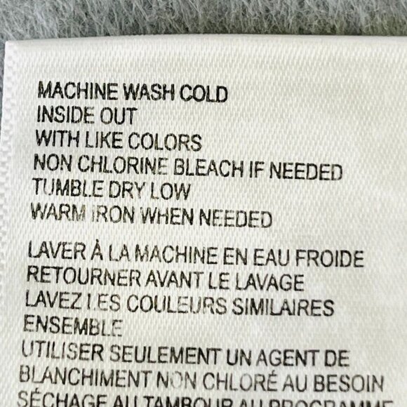 Current/Eliott Relaxed Cuffed Boyfriend Jean Size 31 White Distressed - Picture 12 of 12